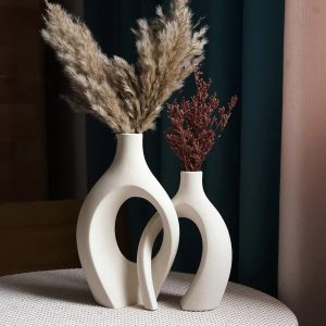 Vase design blanc